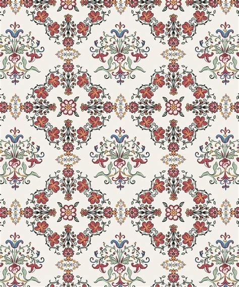 Vintage Flourish Patterns Free Vector Rawpixel