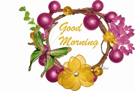 Good Morning Animated Glitter Graphics Glitter Text Greetings