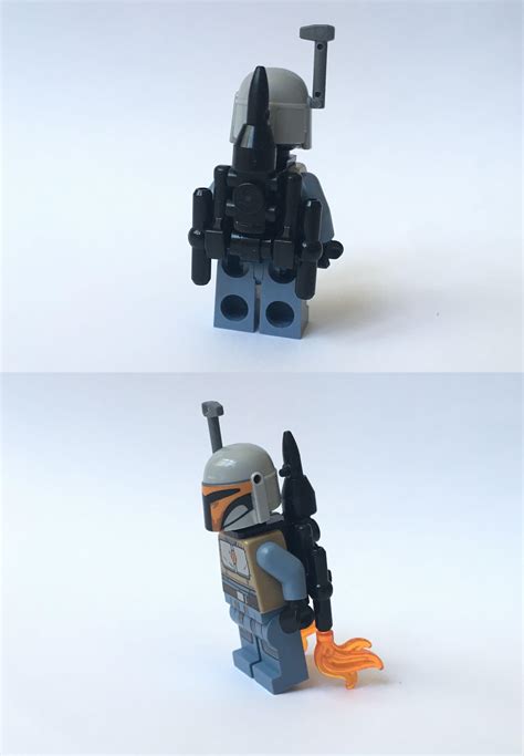 Star Wars Lego Jango Fetts Mandalorian Z 6 Jetpack Part 75015 75191