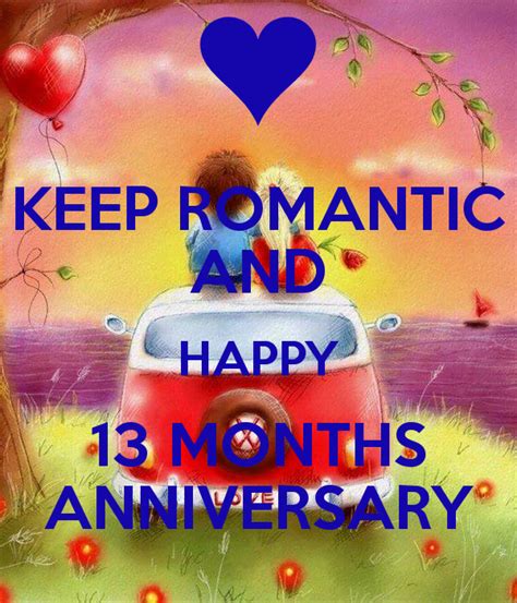 Keep Romantic And Happy 13 Months Anniversary Good Night Love Images Happy Anniversary