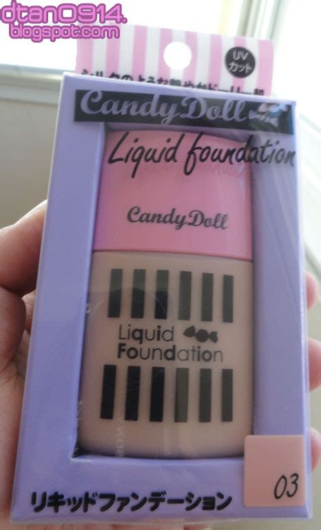 Sepia Memory Review Candy Doll Liquid Foundation In 3