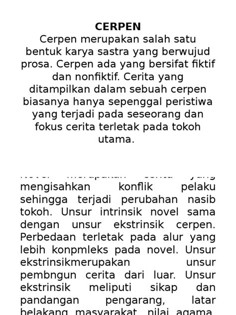 Contoh Soal Bahasa Indonesia Tentang Unsur Intrinsik Novel - Dapatkan Contoh