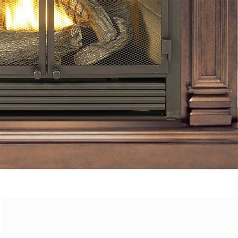 Procom Procom Dual Fuel Ventless Gas Fireplace System 32 000 Btu Remote Control Chocolate