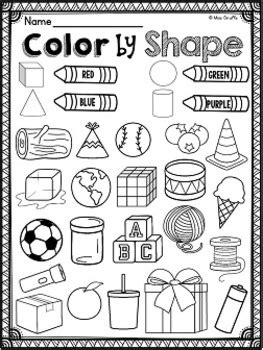 First, kids will need to name the basic 3d shapes and analyze their characteristics. First Grade Math Unit 17 Geometry 2D and 3D Shapes by Miss ...