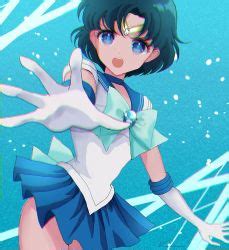Mizuno Ami Sailor Mercury Bishoujo Senshi Sailor Moon S Style Girl Bdsm Blue Hair