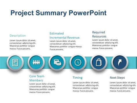 Project Summary Powerpoint Template 2 Powerpoint Templates