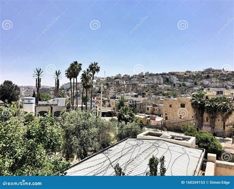 A View Of Hebron In Israel Stock Image Image Of Jewish 160269153