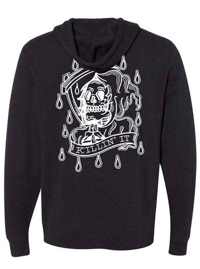 unisex killin it hoodie by inkaddict more options inked shop