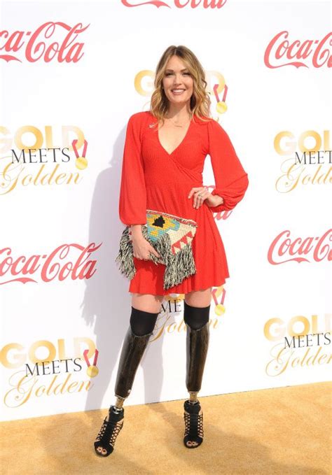 Amy Purdy Gold Meets Golden Awards In Los Angeles Celebmafia