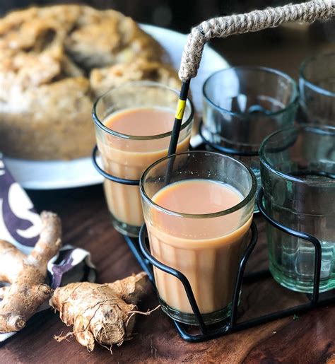 Adrak Chai Recipe Indian Style Ginger Tea By Archanas Kitchen