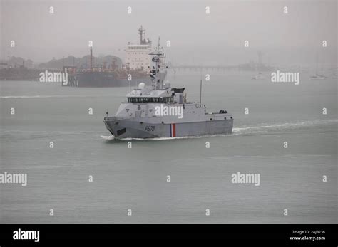 The Flamant Class French Offshore Patrol Vessel Fs Pluvier Leaves