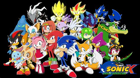 Sonic X Chaos Hurricane All Characters By Artsonx On
