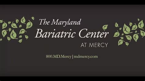 The Maryland Bariatric Center At Mercy Youtube