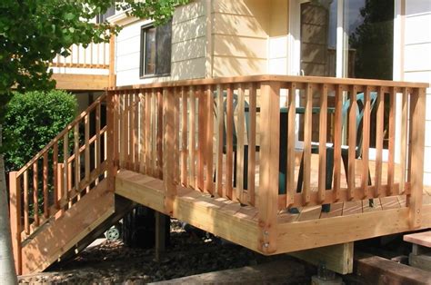 A glass balcony railing in this style lends itself perfectly to french doors. Make the Right Choice for your Deck Railing Designs ...