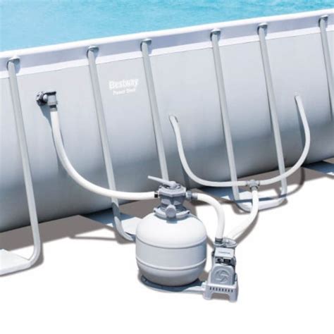 Bestway Power Frame 313 X 16 X 52 Above Ground Pool With Pump