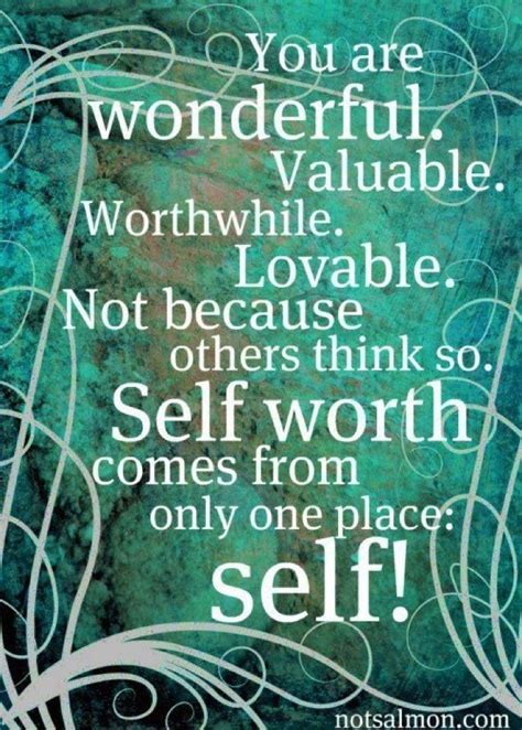 Self Worth Quotes Positive Quotes Inspirational Words
