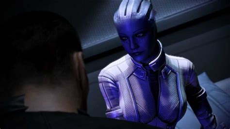 Mass Effect 3 Liara And Mshep Romance 13 Shepard Comforts Liara After