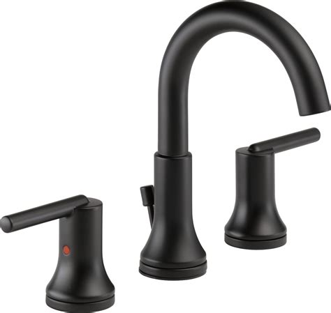 Delta Trinsic Two Handle Widespread Lavatory Faucet 3559 Blmpu Dst