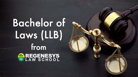 Get Your Llb Degree From Regenesys Law School Youtube