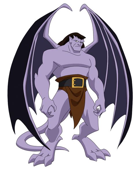 Leader Of Stone Gargoyles Cartoon Goliath Gargoyles Gargoyles Disney