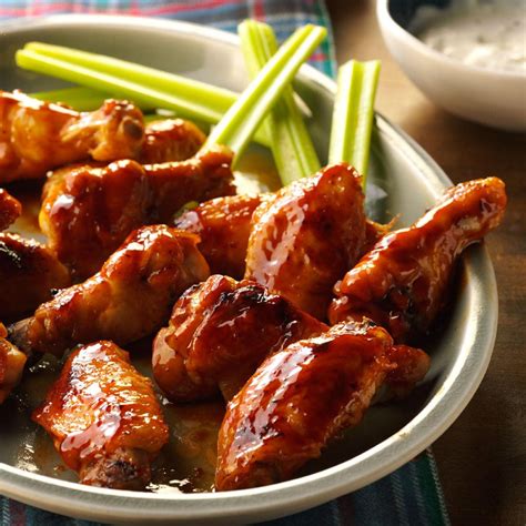 Glazed Chicken Wings Recipe Taste Of Home