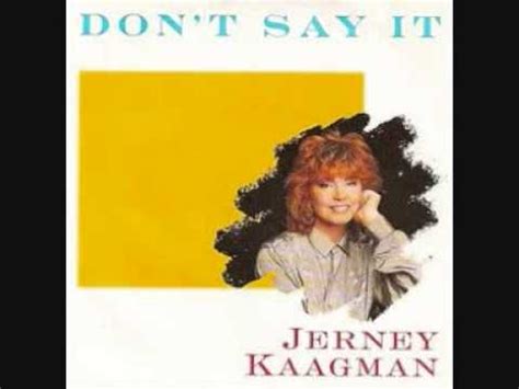 View credits, reviews, tracks and shop for the 2021 cd release of made on earth on discogs. Jerney Kaagman - Don't say it - YouTube