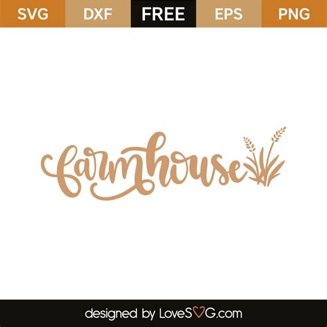 Farmhouse - Lovesvg.com