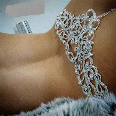 Silver Body Chain Jewelry