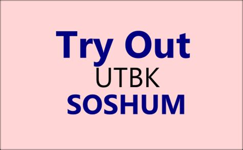 Situs Rekomendasi Try Out Utbk Soshum Gratis Hingga Berbayar