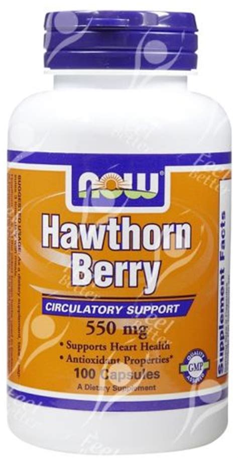 Hawthorn Berry 550mg X100caps Blood Pressure Angina Ebay