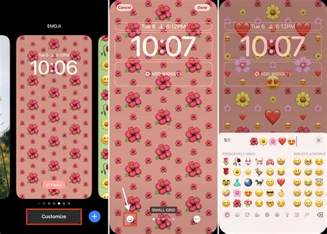 How To Use Emojis As Iphone Lock Screen Wallpaper In Ios 16