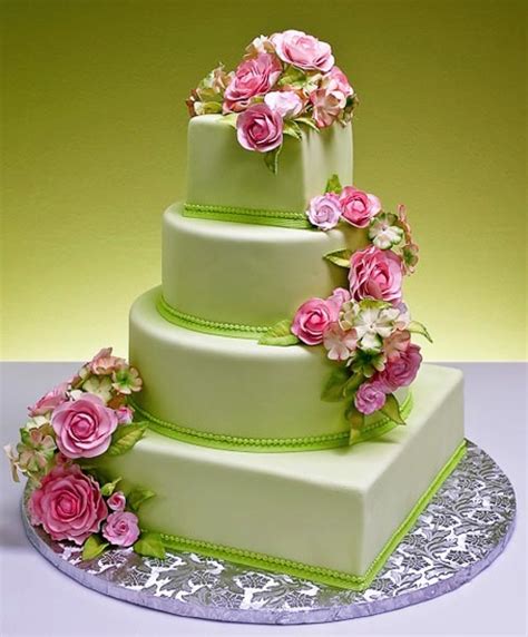 Vibrant Spring Wedding Cakes