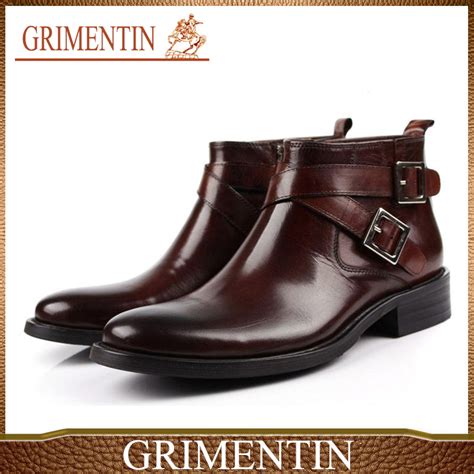 Buy Grimentin Mens Shoes Top Grade Black Genuine