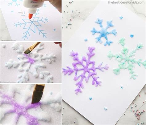 Salt Painting Process Watercolor Art For Kids The Best Ideas For Kids