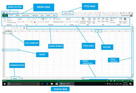 Abdul Muhyi Asykur Pengenalan Microsoft Excel Menu Dan Fungsinya My