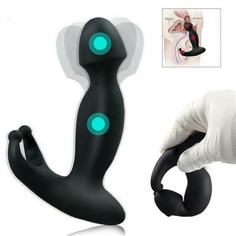 Men Wireless Remote Prostate Massager Male Multi Mode Stimulation Us