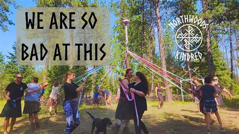 Dancing Around The Maypole An Ancient Pagan Celebration Youtube