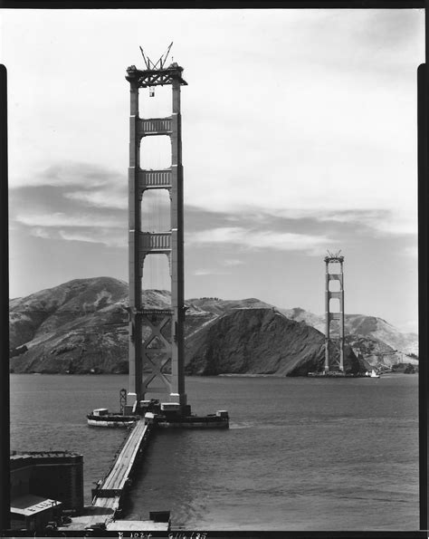 La Construction Du Golden Gate Bridge De San Francisco La Boite Verte