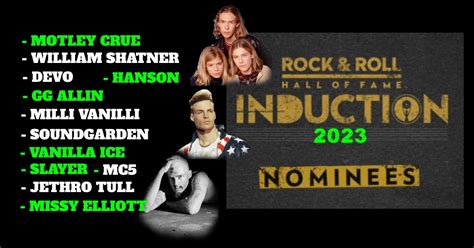 The Rock N Roll Hall Of Fame 2023 Nominees Are Here Madhouse Magazine