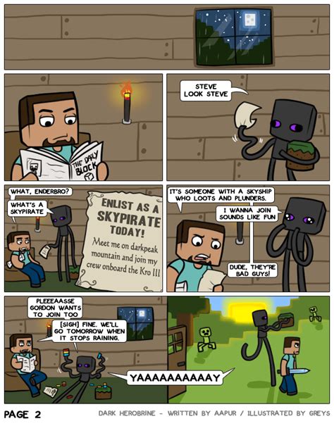 Funny Minecraft Comics