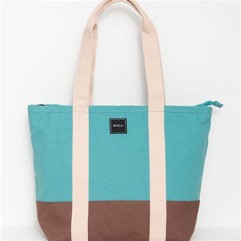 Rvca Carry All Tote Bag Wmn Blue Crest