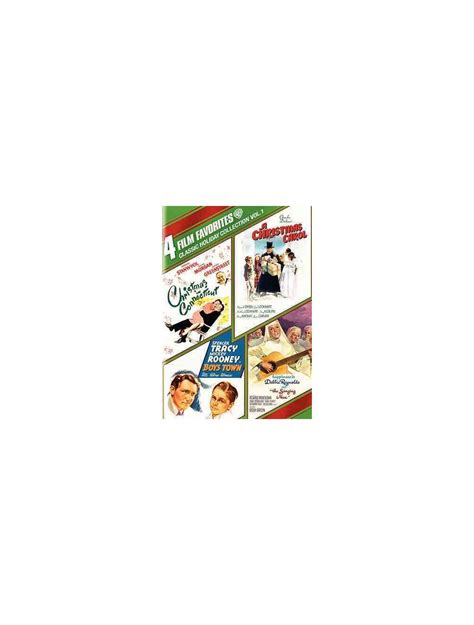 4 Film Favorites Classic Holiday Collection Vol 1 On Dvd Loving
