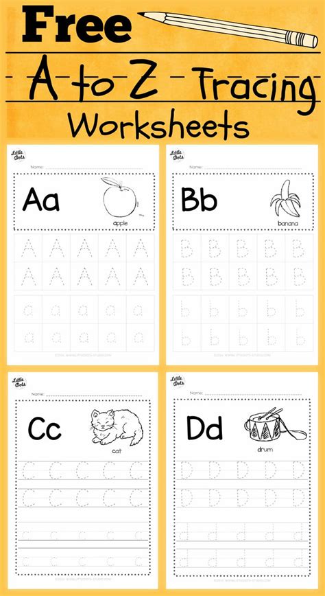Preschool Alphabet Printable Worksheets Free
