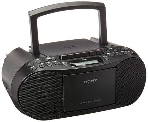 Best Sony Cfds70 Blk Cd Mp3 Cassette Boombox Home Audio Radio Black The Best Home