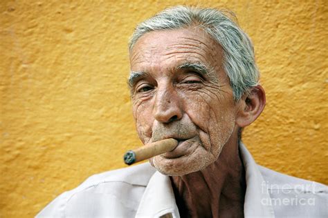 Cigar Smoking Trinidad Cuba Photograph By Rod Mclean Fine Art America