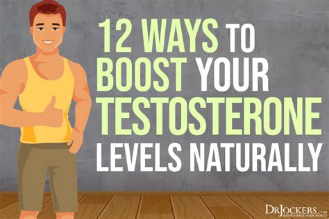 12 Ways To Boost Testosterone Levels Naturally