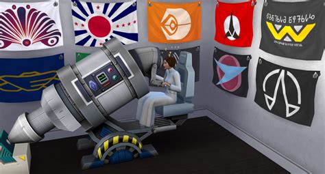 Mod The Sims Sci Fi Flags