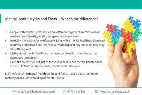 Mental Health Myths And Facts What Is The Difference