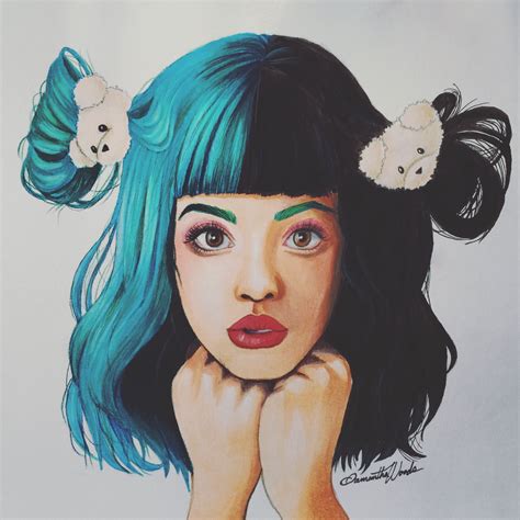 Melanie Martinez Illustration Done In Copic Markers And Prisma Color