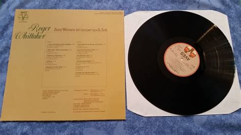 Roger Whittaker Zum Weinen Ist Immer Noch Zeit Schallplatte Vinyl